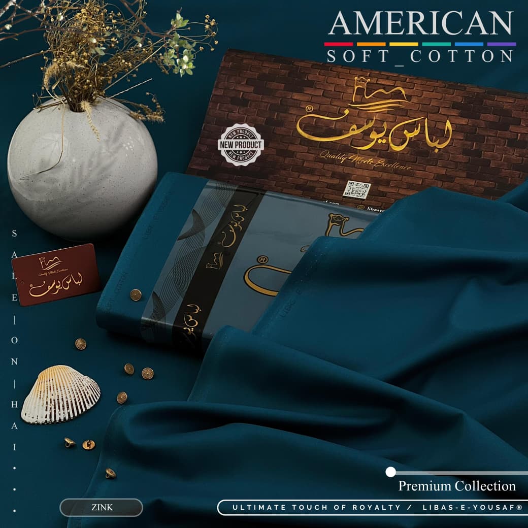 American Soft Cotton By Libas-e-Yousaf