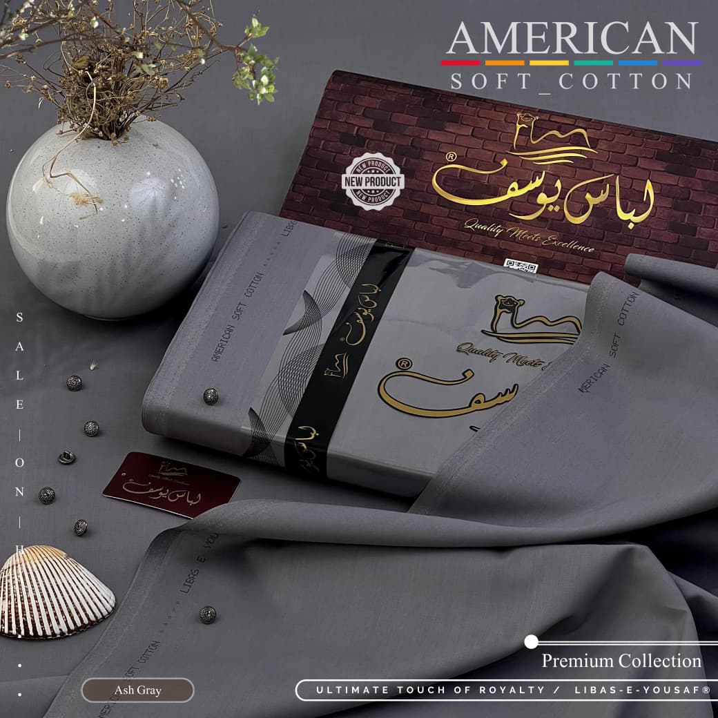 American Soft Cotton By Libas-e-Yousaf