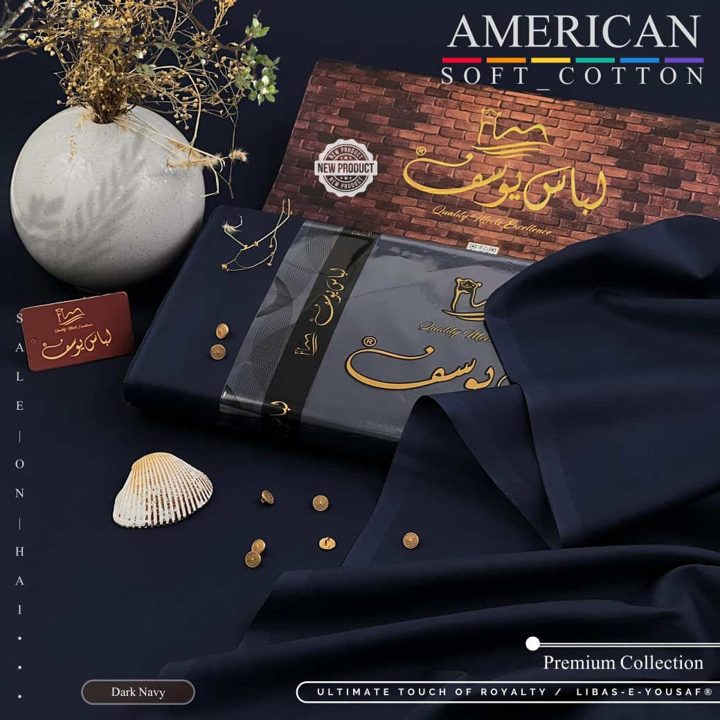 American Soft Cotton By Libas-e-Yousaf