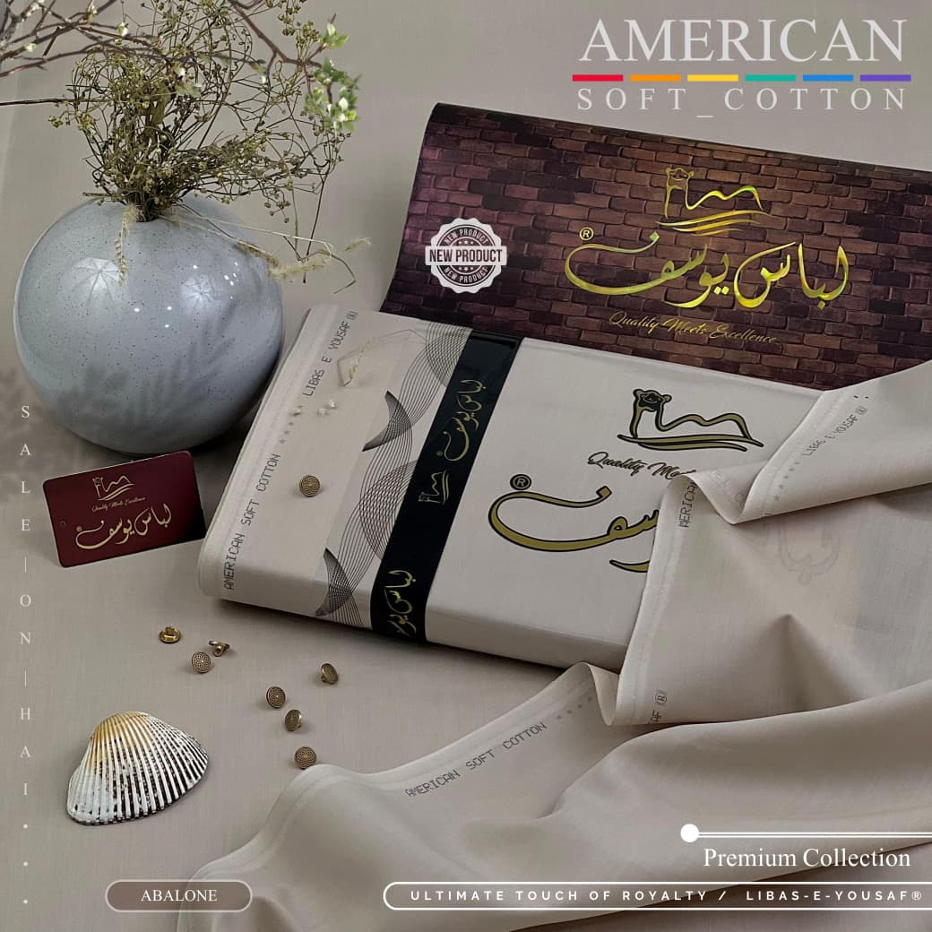 American Soft Cotton By Libas-e-Yousaf