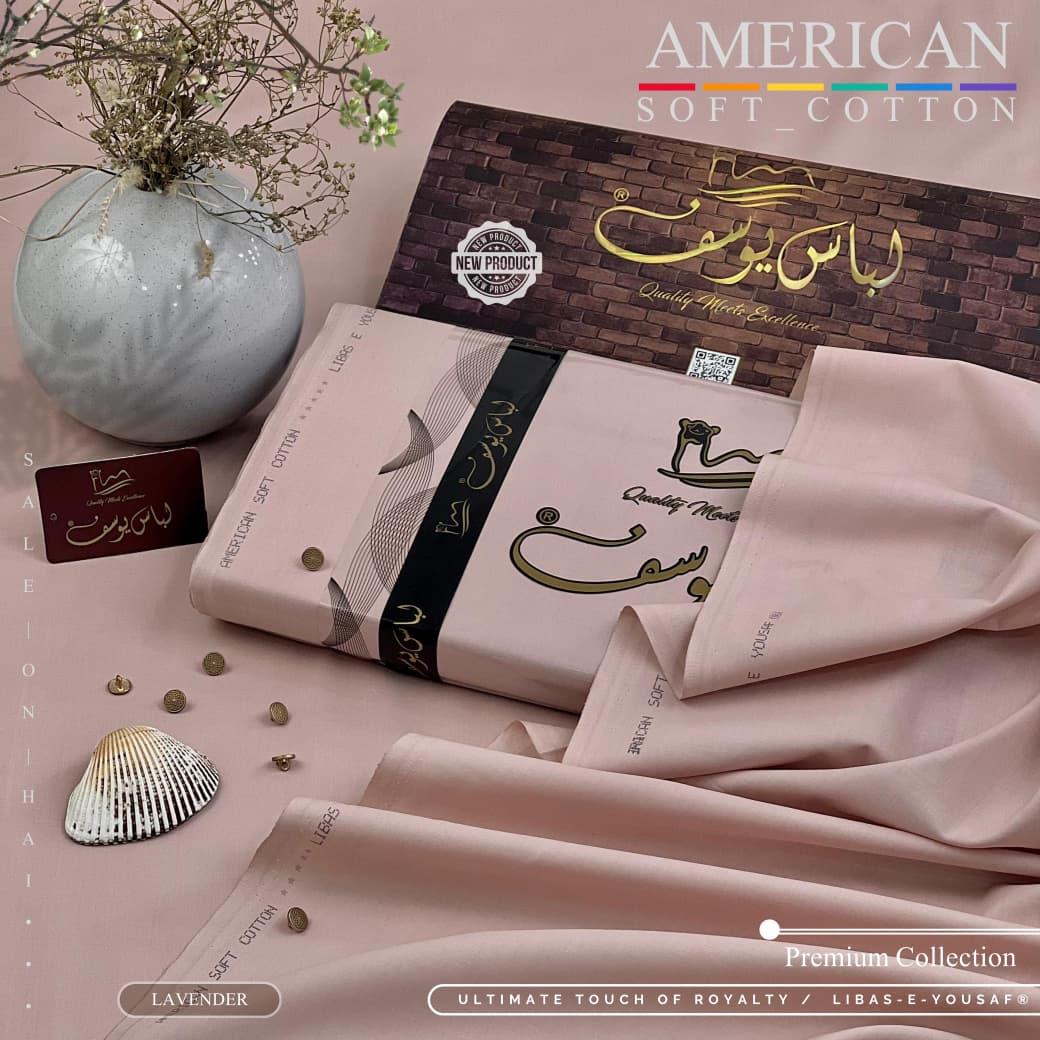 American Soft Cotton By Libas-e-Yousaf