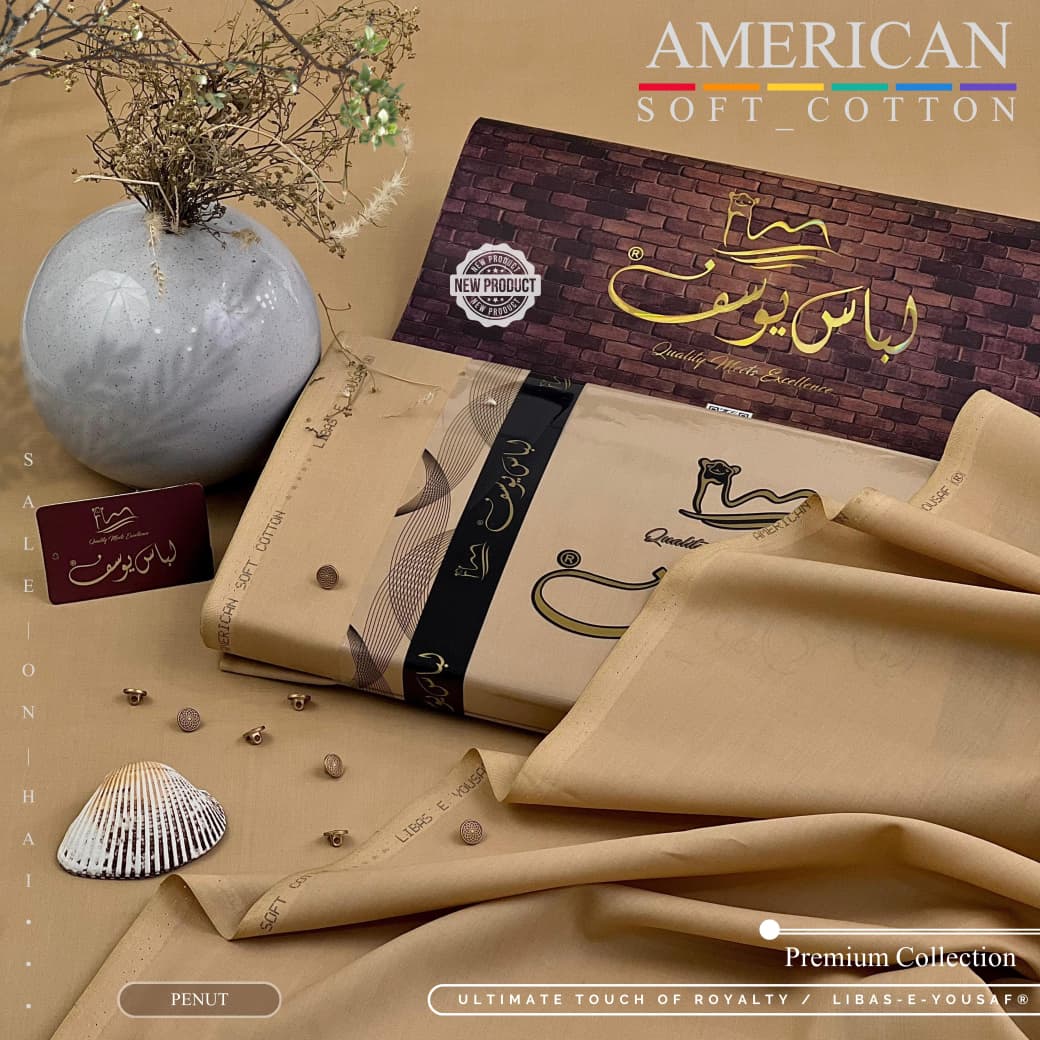 American Soft Cotton By Libas-e-Yousaf