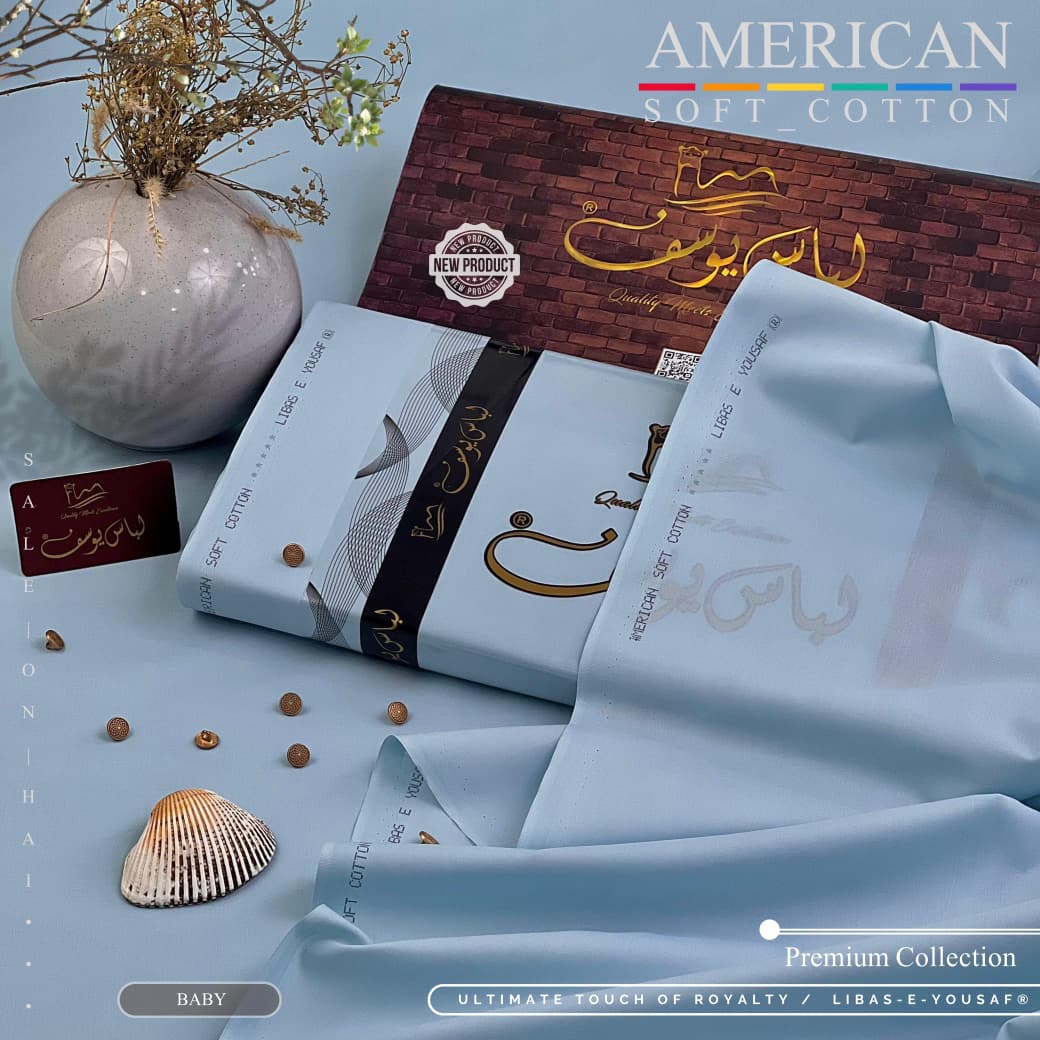 American Soft Cotton By Libas-e-Yousaf